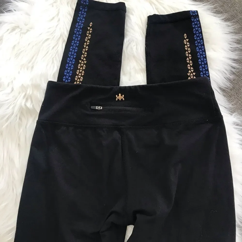 Kyodan leggings with colorful leg details, size S
